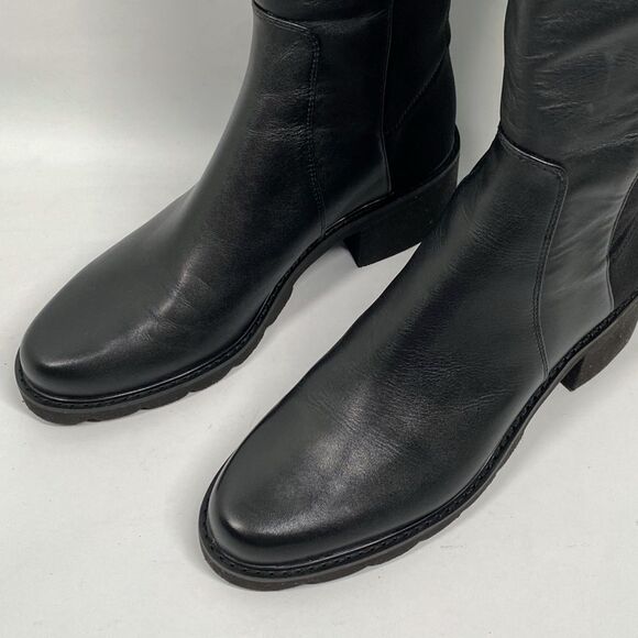 Stuart Weitzman 5050 Alina City Leather Over-The-Knee Boots size 7 - Picture 4 of 15
